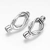 304 Stainless Steel Magnetic Clasps X-STAS-G143-85P-1