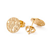 304 Stainless Steel Stud Earring Findings STAS-G270-02G-01-2
