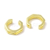 Brass Cuff Earrings for Women EJEW-I305-39G-2