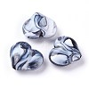 Acrylic Imitation Gemstone Beads MACR-E205-09G-2