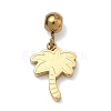 304 Stainless Steel Pendants STAS-K323-01A-G-1