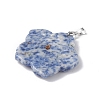 Natural Blue Spot Jasper Big Pendants G-B040-01P-08-4