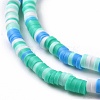Handmade Polymer Clay Beads Strands CLAY-R089-3mm-005-4