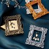 4Pcs 4 Colors Rectangle Retro Resin Photo Frames AJEW-FG0001-47-5