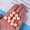 Opaque Striped Acrylic Beads MACR-S373-27A-08-7