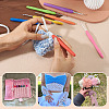 TPR Handle Aluminum Crochet Hook Needles TOOL-TA0001-13C-5
