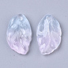Two Tone Transparent Spray Painted Glass Pendants X1-GLAA-T013-02-D02-2