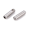 Tarnish Resistant 201 Stainless Steel Cord Ends STAS-F250-10P-A-2