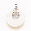 Shell Pendants KK-F751-G-4