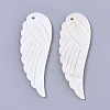 Natural Freshwater Shell Pendants SHEL-R047-22-2