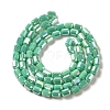 Electroplate Glass Beads Strands EGLA-D031-01B-2