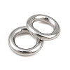 304 Stainless Steel Closed Jump Rings STAS-G393-06P-05-3