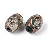 Tibetan Style dZi Beads TDZI-N001-009-2
