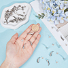 30Pcs Alloy Spikes Screwback Studs FIND-GF0009-56P-3