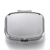 2 Compartmennts Iron Pill Box CON-H013-02P-3