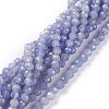 Natural Tanzanite Beads Strands G-A026-A05-3mm-1