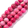 Dyed Natural Regalite/Imperial Jasper/Sea Sediment Jasper Beads Strands X-G-B124-C03-02-1