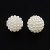 Acrylic Imitation Pearl Beads LS-MACR-R553-12mm-04-1