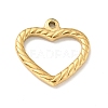 PVD Vacuum Plating 201 Stainless Steel Machine Polishing Pendants STAS-G261-37G-1