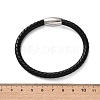 Mixed Braided Leather Cord Bracelets BJEW-I199-M-5