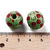 Fruit Theme Wood European Beads WOOD-M011-01C-3