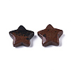 Natural Mahogany Obsidian Star Shaped Worry Stones G-T132-002A-02-2