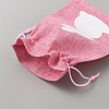 Easter Cloth Storage Pouches ABAG-WH0048-03A-03-2