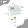 18Pcs Glass Jar Glass Bottle Bead Containers CON-FS0001-16-4