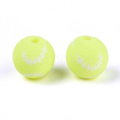 Handmade Polymer Clay Beads CLAY-N014-02A-01-1