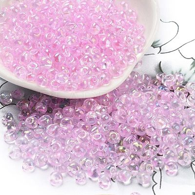 6/0 Inside Colours Fringe Glass Seed Beads X1-SEED-A034-03D-1