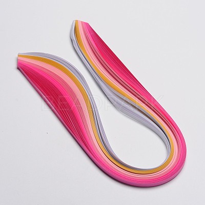6 Colors Quilling Paper Strips DIY-J001-5mm-A03-1