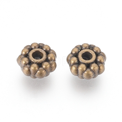 Tibetan Style Alloy Spacer Beads MLF0358Y-NF-1