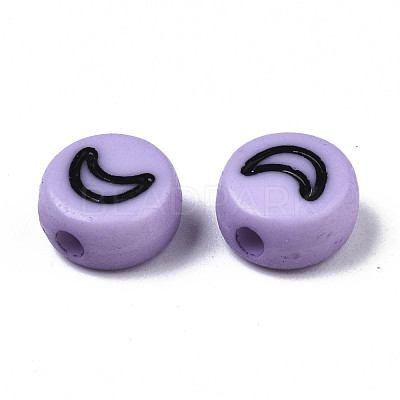 Opaque Acrylic Beads MACR-N008-33E-1