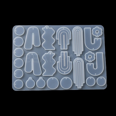 DIY Pendant Silicone Molds DIY-G091-05A-1