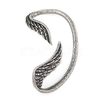 316 Surgical Stainless Steel Cuff Earrings EJEW-E300-04AS-01-1