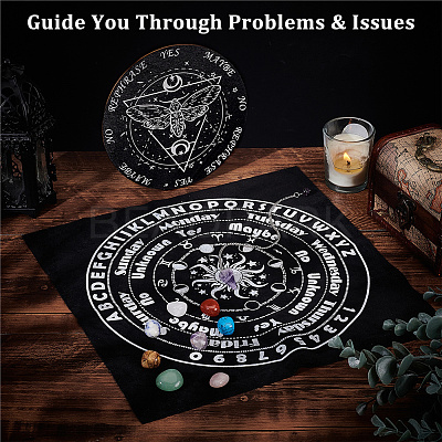 CRASPIRE DIY Tarot Divination Kits DIY-CP0007-46A-1