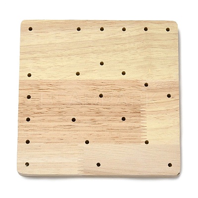 Square Wood Crochet Blocking Board DIY-XCP0002-76-1