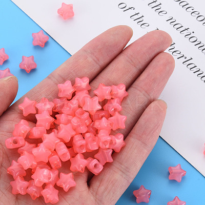 Imitation Jelly Acrylic Beads MACR-S373-45-E03-1