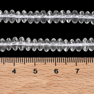 Synthetic Quartz Crystal Beads Strands G-F089-A-01-1