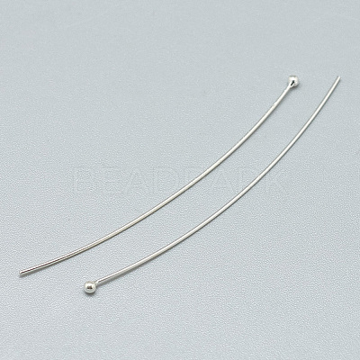 925 Sterling Silver Ball Head Pins STER-T002-163S-1