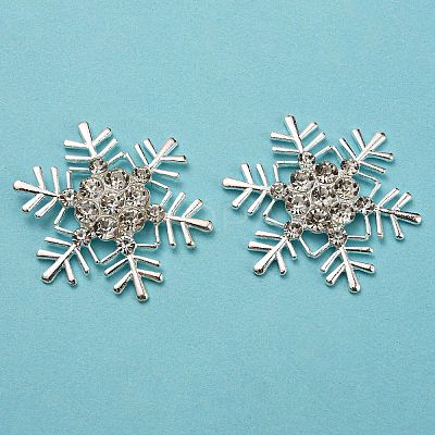 Alloy Rhinestone Cabochons PALLOY-K015-01S-1