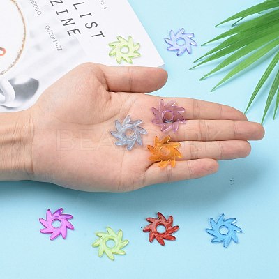 Transparent Acrylic Beads PL878Y-1