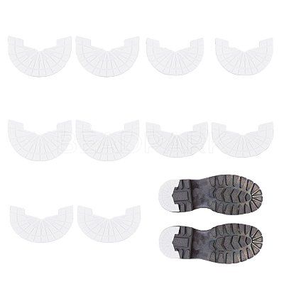 5 Pairs 5 Styles Anti Skid Rubber Shoes Bottoms FIND-DC0005-97-1