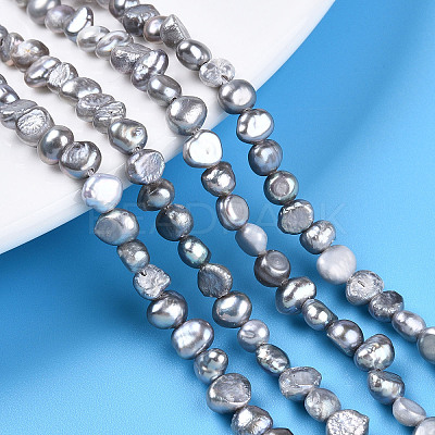 Natural Cultured Freshwater Pearl Beads Strands PEAR-N014-04I-1