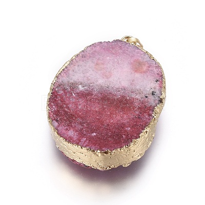 Natural Quartz Pendant G-G192-01-1