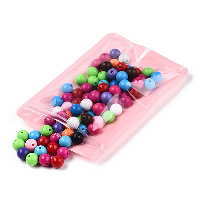 Macaron Color Plastic Yin-yang Resealable Bags OPP-N001-01C-01-1
