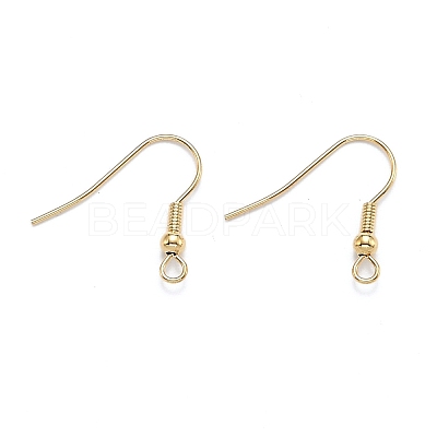 304 Stainless Steel Earring Hooks X-STAS-D448-036G-1