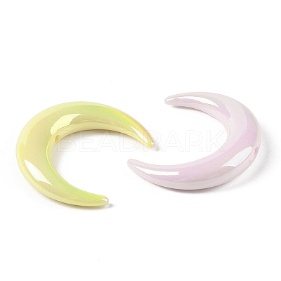 Opaque Acrylic Beads X-OACR-G035-06-1