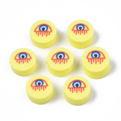 Handmade Polymer Clay Beads CLAY-N007-004-09-1