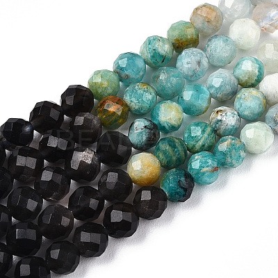 Natural & Synthetic Mixed Gemstone Beads Strands X-G-D080-A01-01-02-1